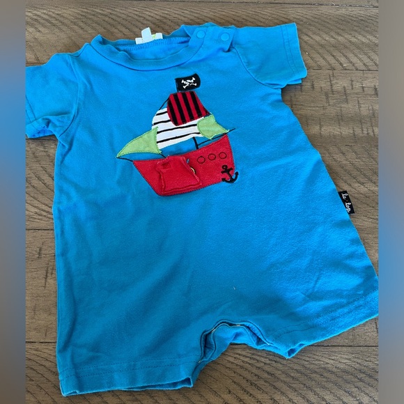 Pirate Ship Romper - Picture 1 of 4